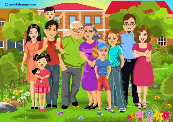 «Такая большая семья».