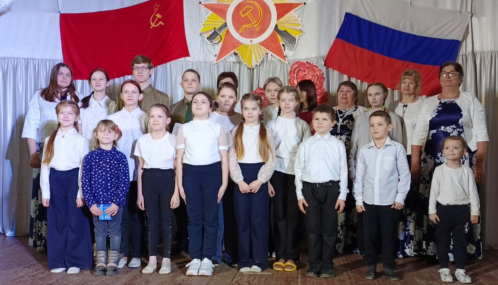 22 февраля, в Юдановском СДК прошел концерт 