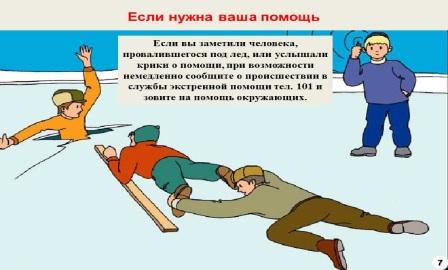 Как спасти из полыньи