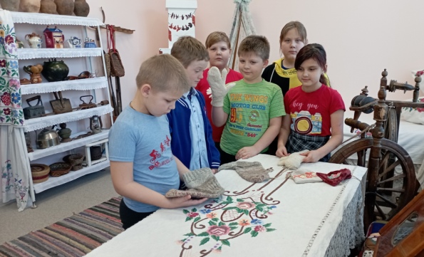 Встреча с тружениками тыла, детьми войны.