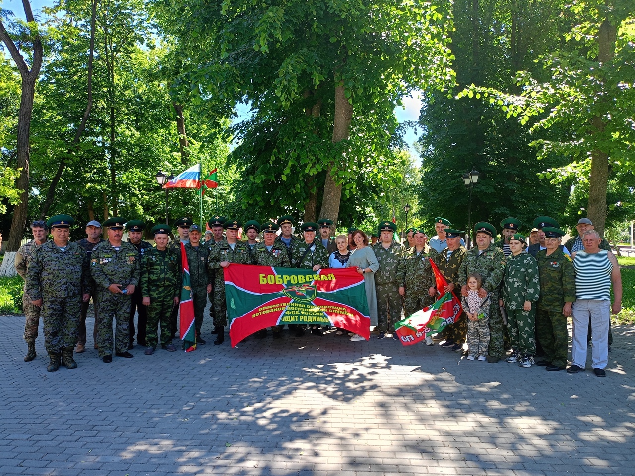 Митинг, посвященный Дню пограничника