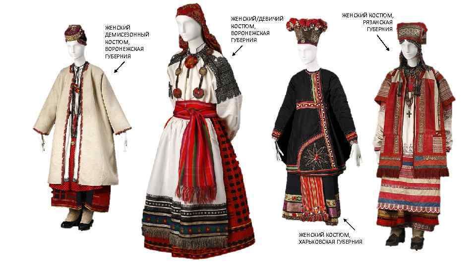 Воронежский костюм