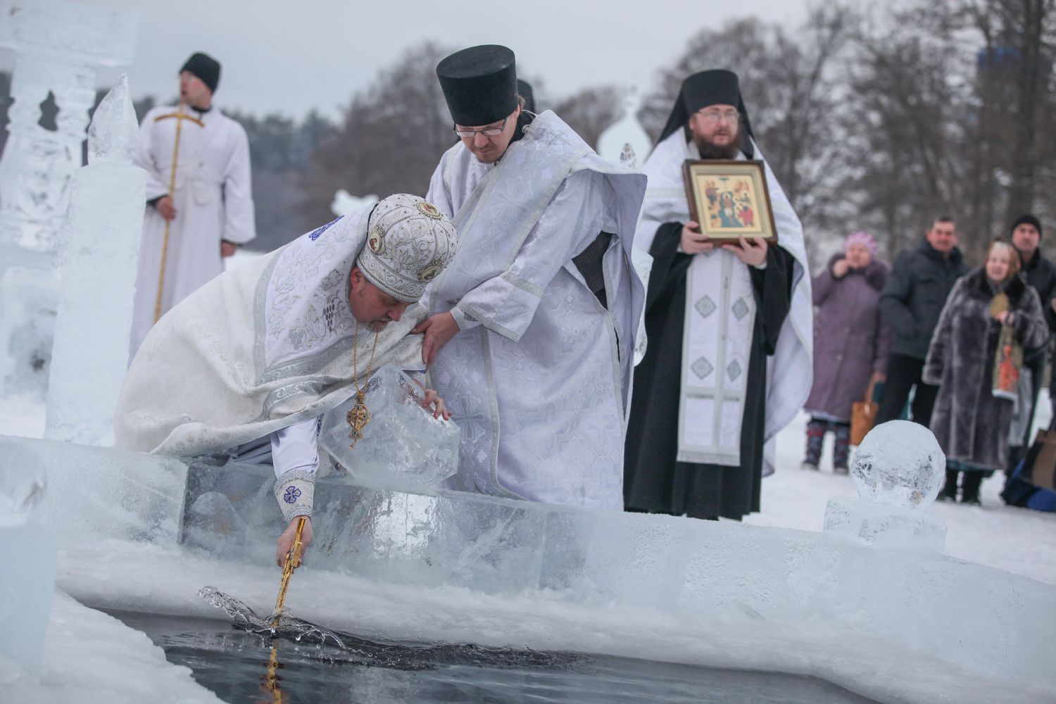 Вот пришло Крещение - праздник очищения.