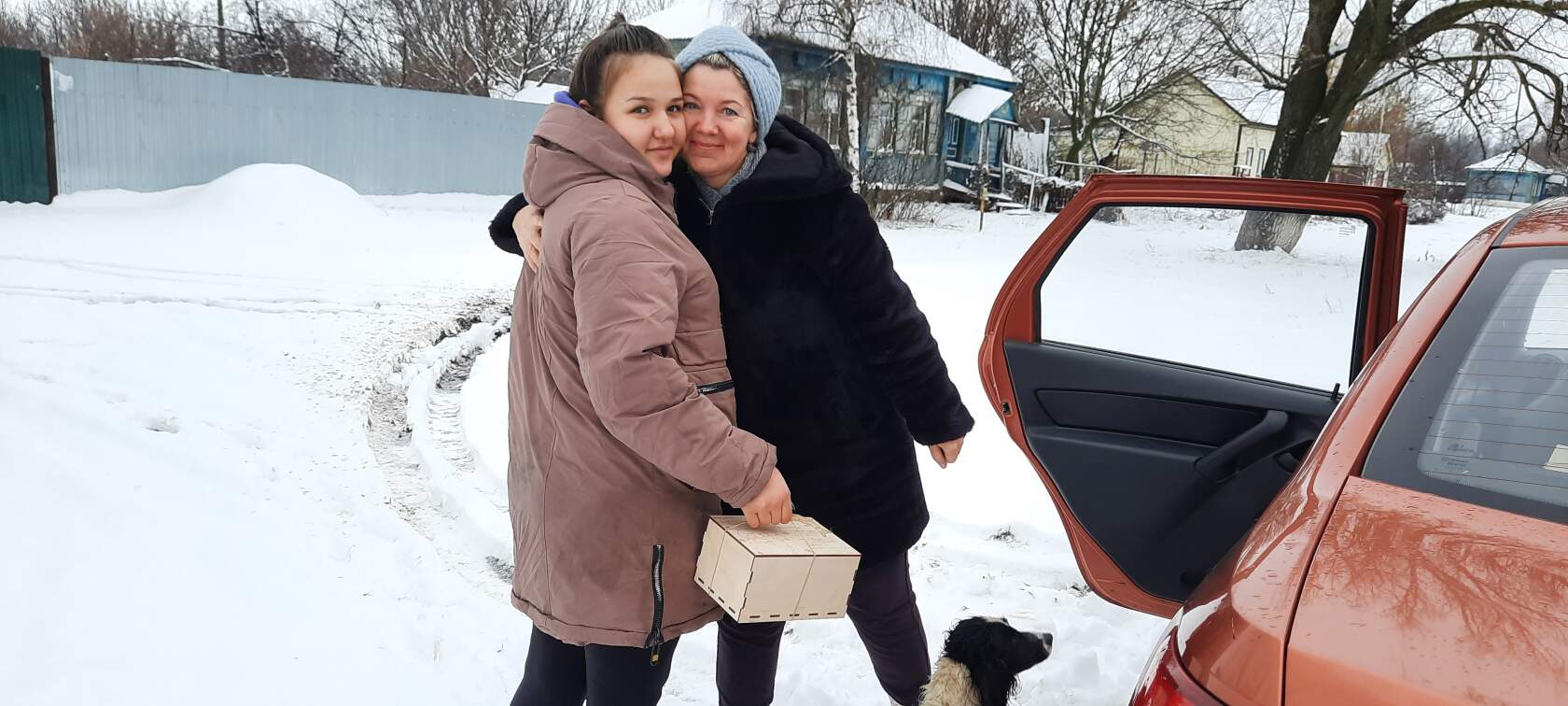 Поздравление детей участников СВО с Новым годом
