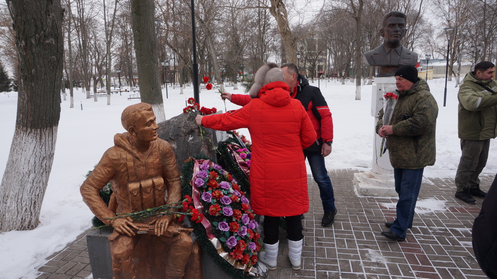 Митинг посвященный Дню памяти о россиянах, исполнявших служебный долг за пределами Отечества.