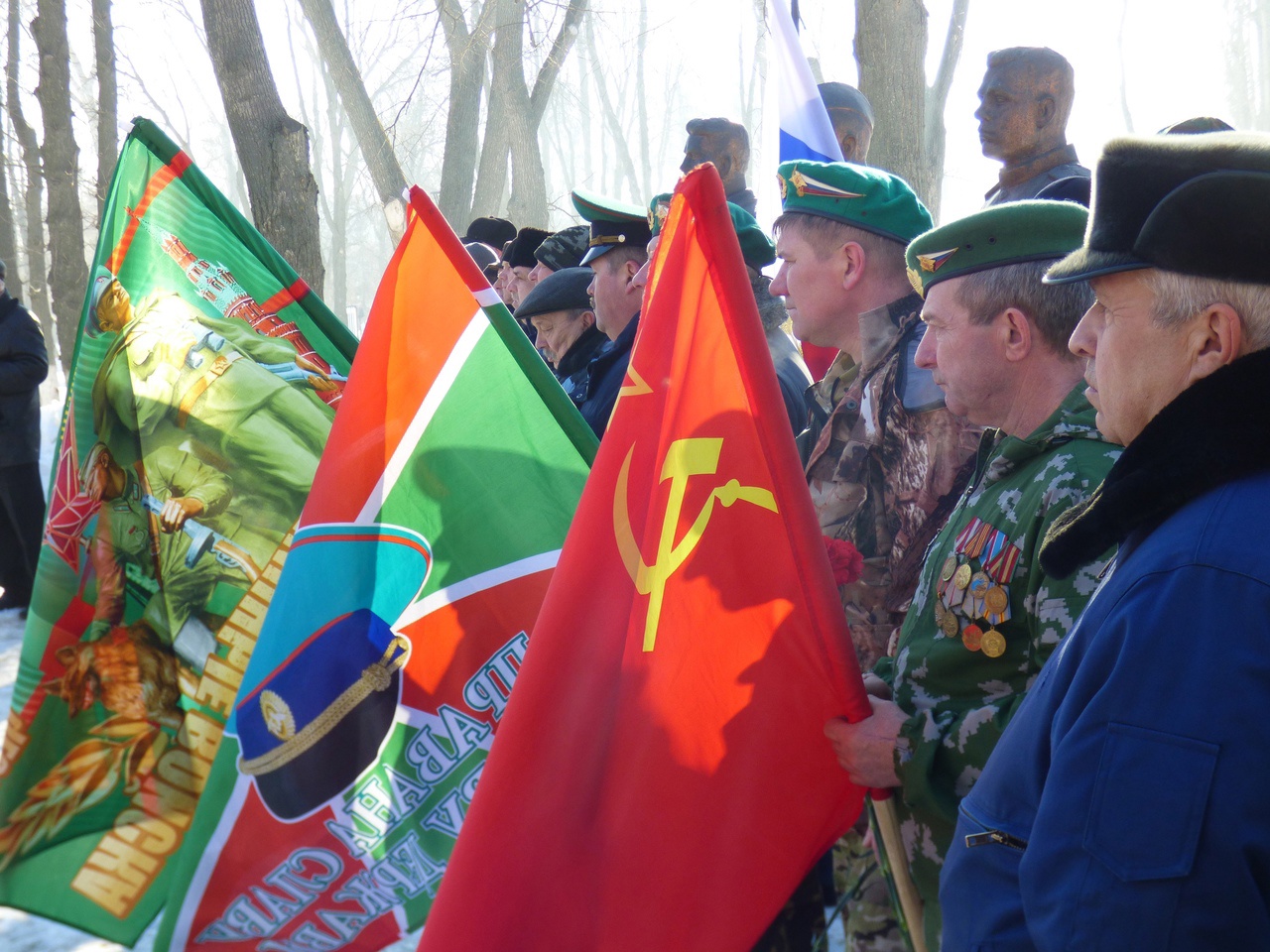 Митинг, посвященный Дню памяти о россиянах, исполнявших служебный долг за пределами Отечества