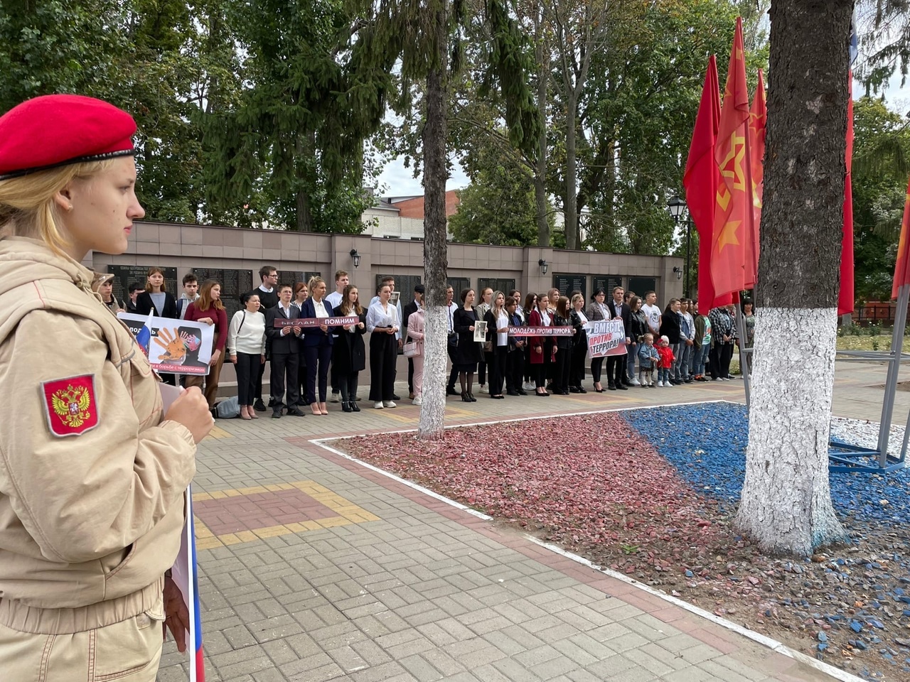 Митинг ко Дню танкиста