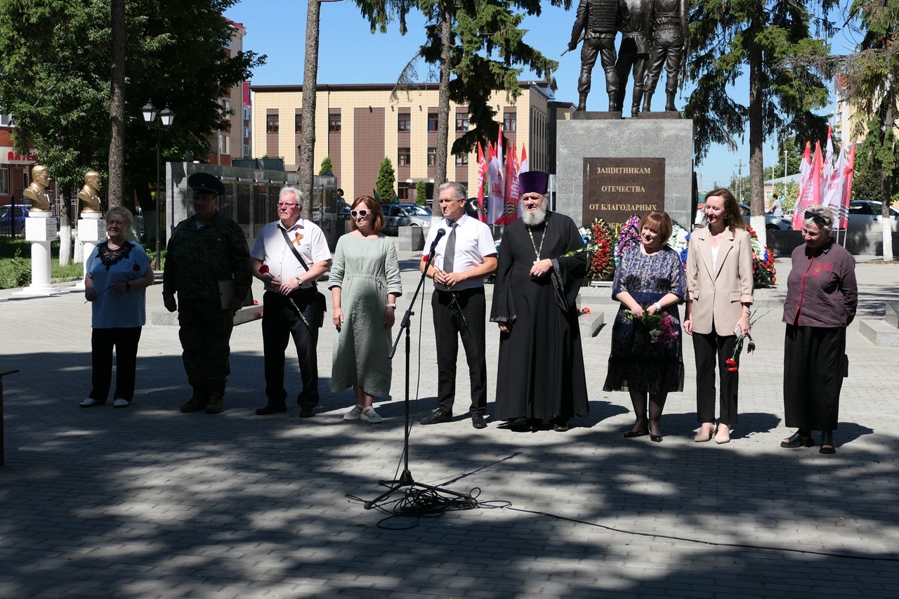 Митинг, посвященный Дню пограничника