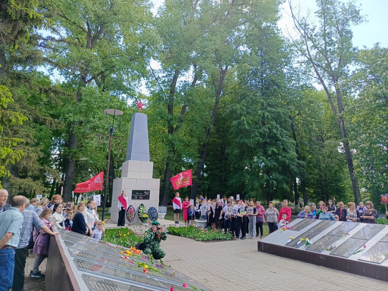 Митинг, возложение цветов «Ваш подвиг жив, неповторим и вечен»
