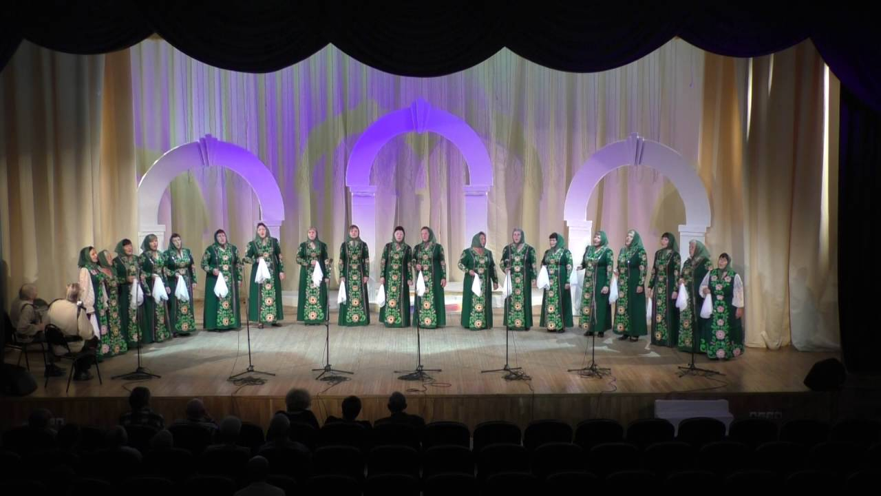 Концерт Коршевского народного хора имени А. Кубасова