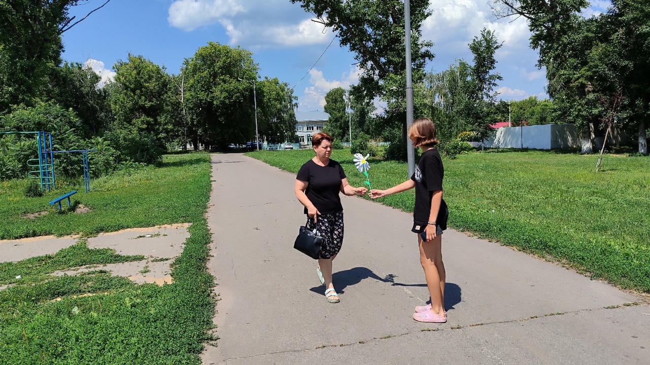«Подари ромашку»