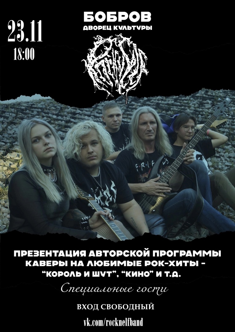 Концерт молодежной рок-группы Rock’n’Elf