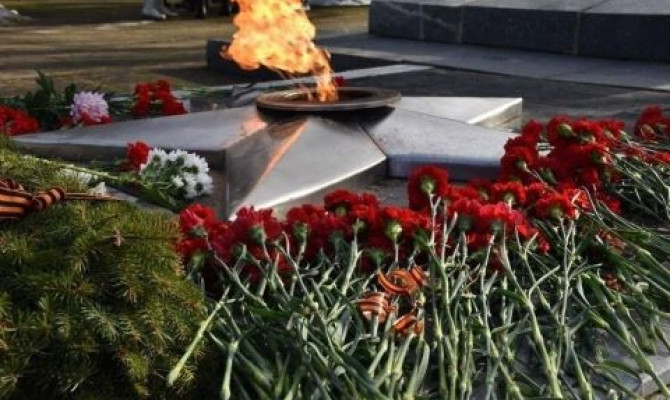 Митинг, посвящённый 80 - летию Великой Победы
