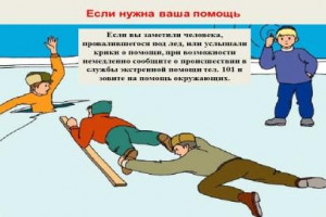 Как спасти из полыньи