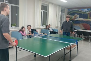 Соревнование по настольному теннису