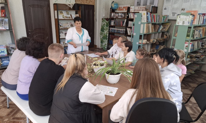 Урок здоровья «Книга на службе здоровья»