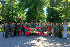 Митинг, посвященный Дню пограничника