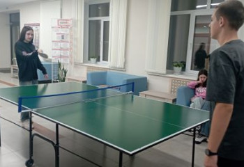 Соревнование по настольному теннису
