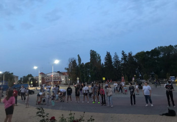 Хореографический мастер класс для молодежи .