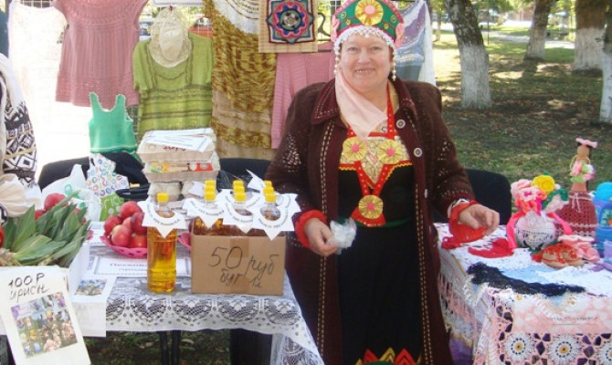 Выставка от мастерицы А.Н. Хомяковой  
