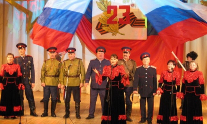 Отчетный концерт народного вокального ансамбля 