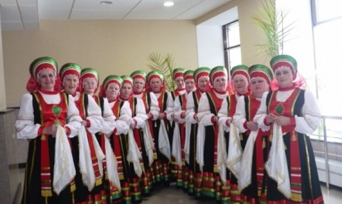 Отчетный концерт народного ансамбля 