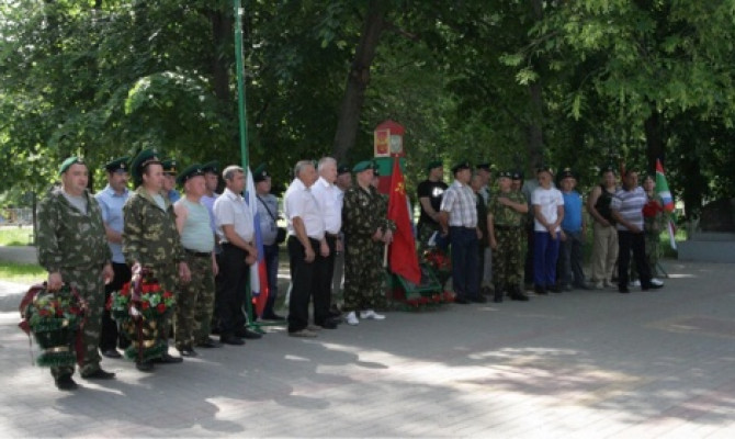 Митинг, посвященный Дню пограничника 