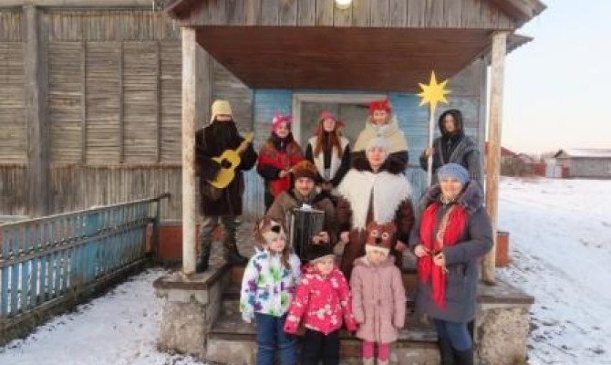 «Колядки, колядки, собрались ребятки»