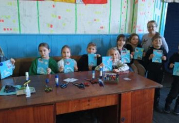 «Зима из бумаги–объемная аппликация»