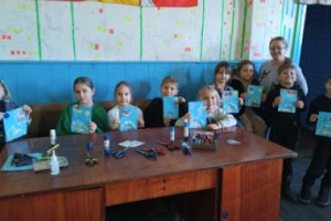 «Зима из бумаги–объемная аппликация»