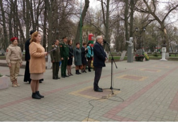 Митинг у памятника Чернобыльцам 2018