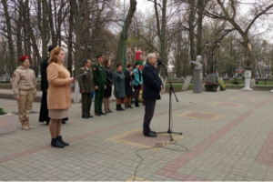 Митинг у памятника Чернобыльцам 2018