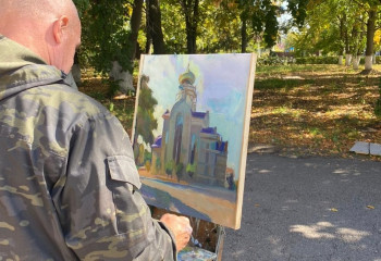 21 сентября в Бобровском районе стартовал первый день XV академического пленэра