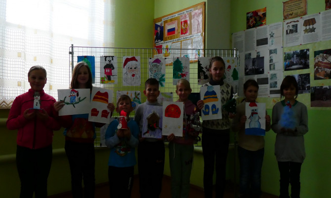 Юдановский ДК. Зимняя познавательная игровая программа 