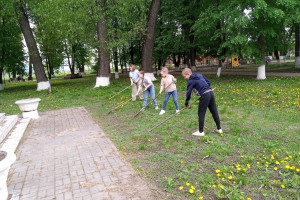 Трудовой десант «Вокруг должно быть чисто»