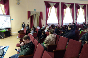 Детский кукольный спектакль, который подарили детям компания «АГРОЭКО» и 