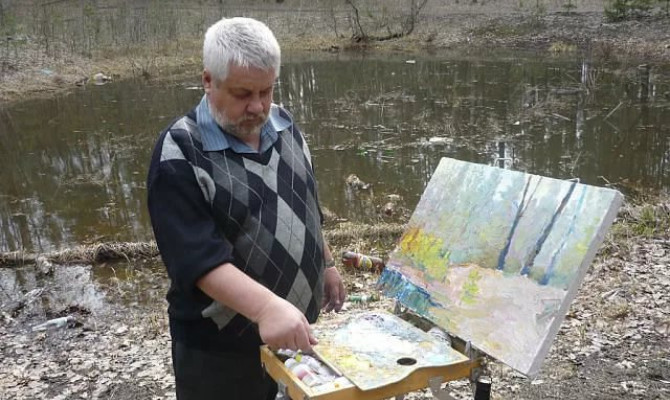 Персональная  выставка работ А.М. Богданова 
