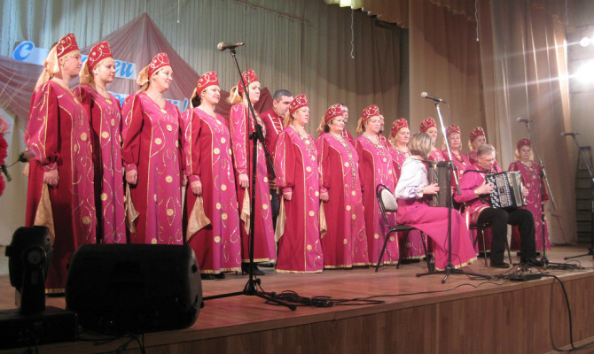 Отчетный концерт Коршевского народного хора им. А. Кубасова