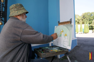 22 сентября в Бобровском районе прошёл второй день XV академического пленэра