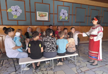 Фольклорные посиделки «Третий спас орехи припас»